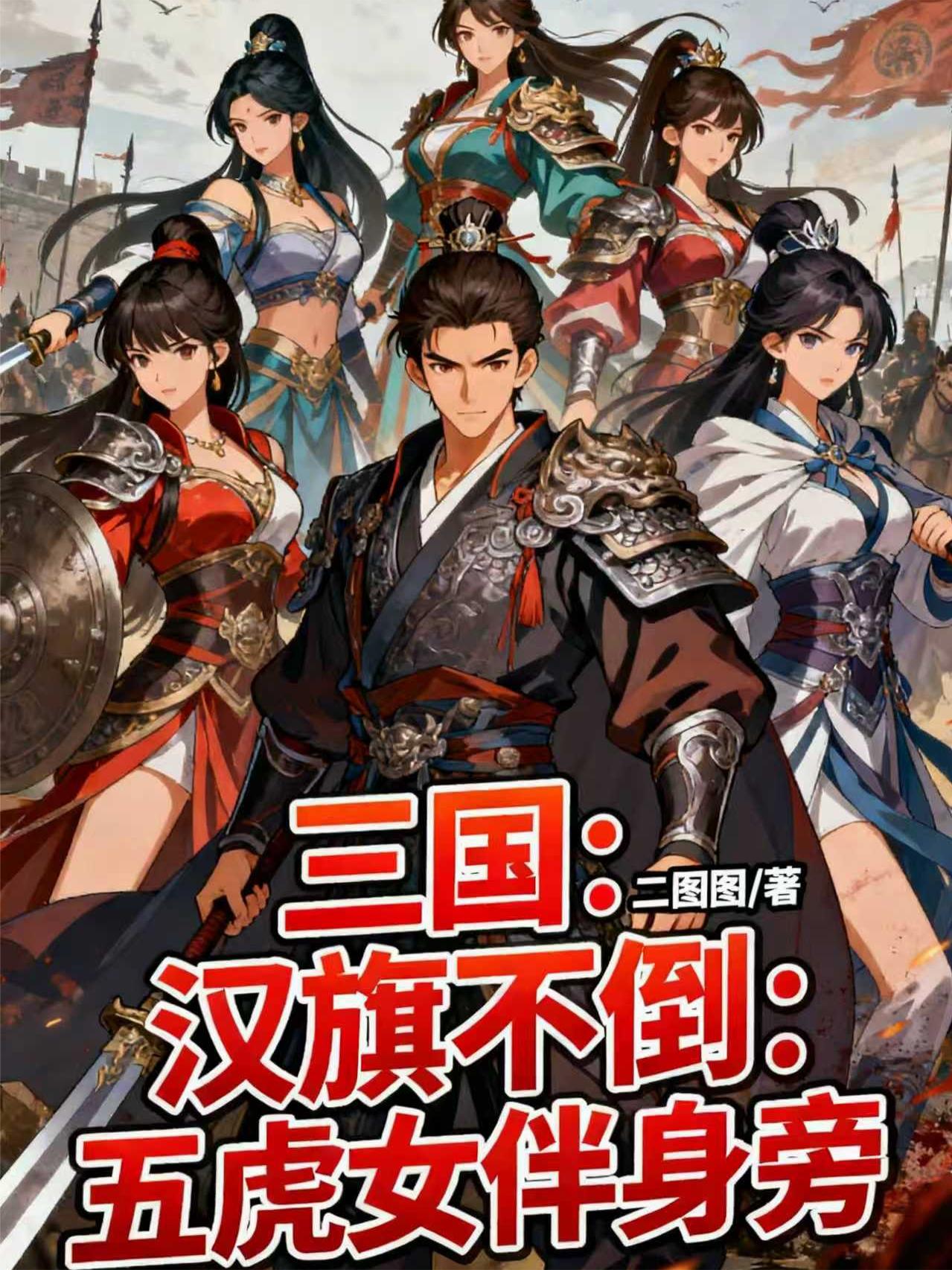 三国:汉旗不倒,五虎女伴身旁