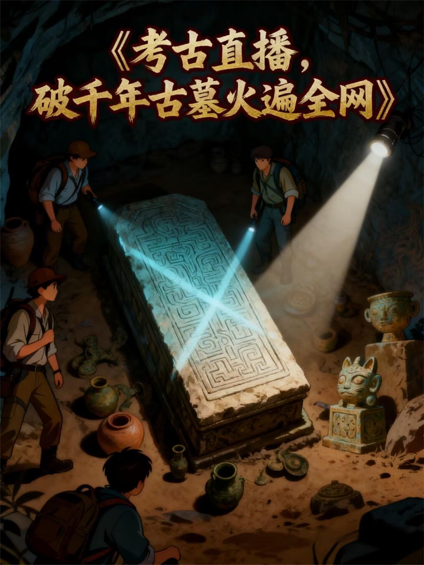 考古直播,破千年古墓火遍全网