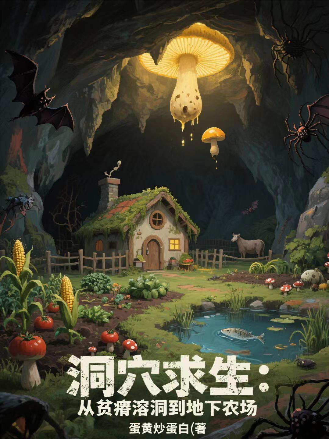 洞穴求生:从贫瘠溶洞到地下农场